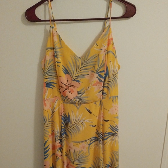 Yellow floral dress - Picture 2 of 6